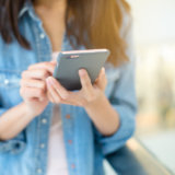 スマホ 女性