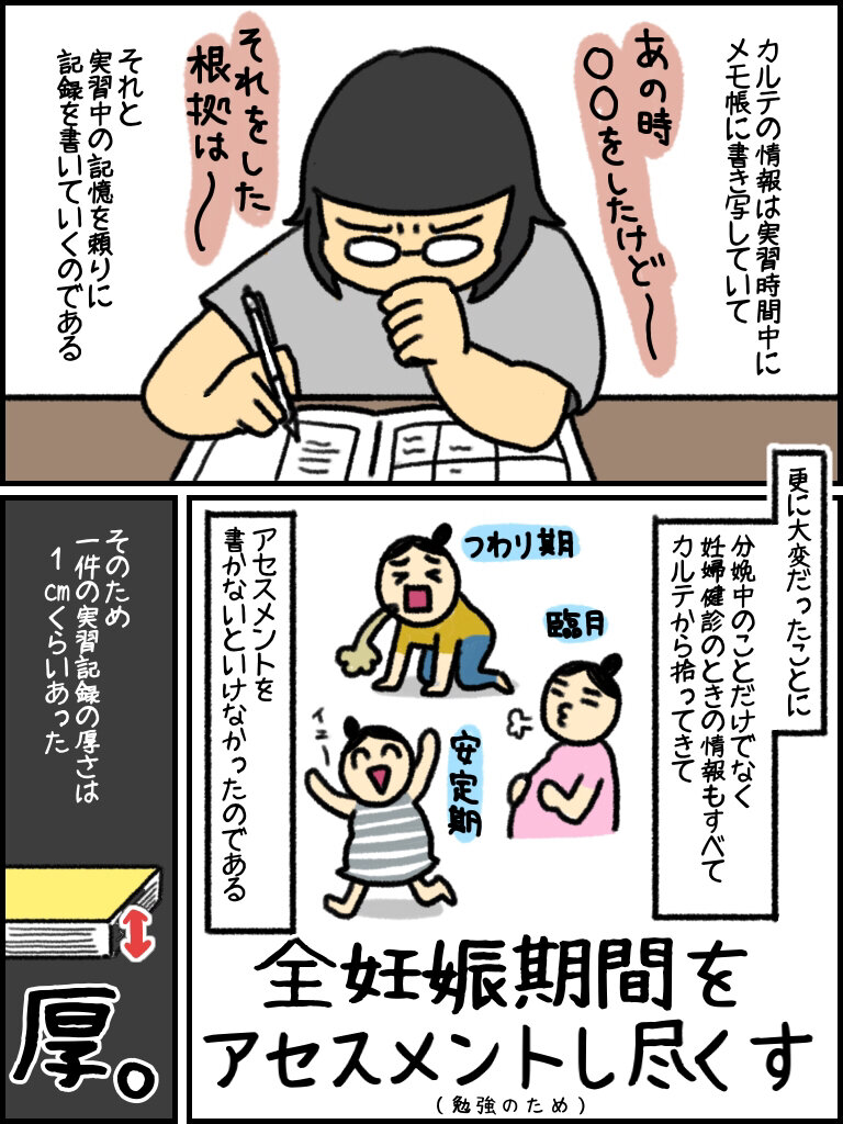 実習＋課題のコンボで睡眠時間は2時間｜妊婦が知らない助産師の